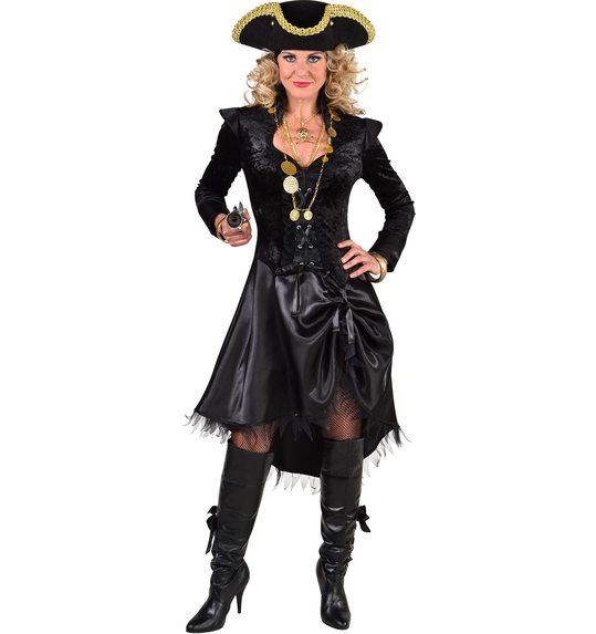 zwarte piraten dame