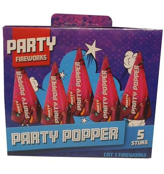 Partypoppers (5st)