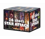 Star attack vuurwerk batterij 36 shots